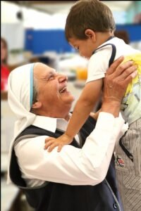 madre elvira con bimbo